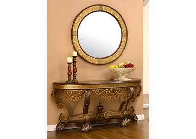 Image for Console Table W/ Mirror