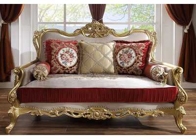 Image for Metallic Bright Gold HD-31 Loveseat