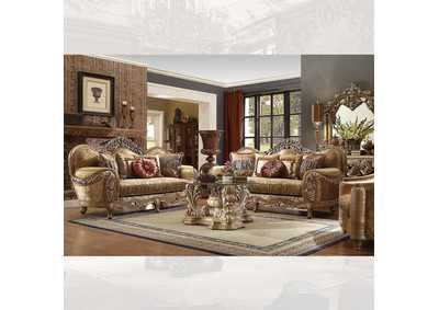 Light Maple 3 Piece Sofa Set,Homey Design