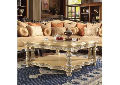 Image for Mohawk Pickle Frost; Metallic Antique Silver Coffee Table