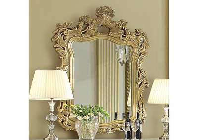 Image for Ivory & Antique Gold Mirror