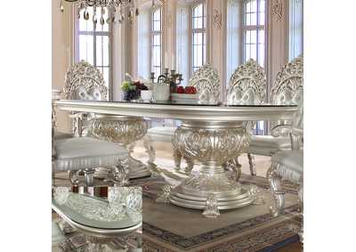 Image for Metallic Silver Dining Table