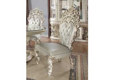 Image for Metallic Silver Side Chairs [Set of 2]