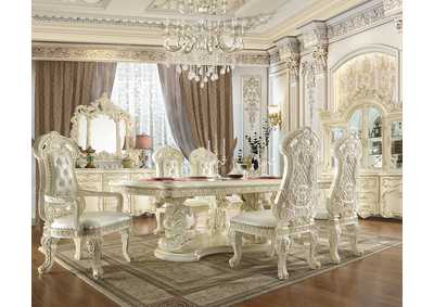 Image for HD-8089 - 7Pc Dining Table Set<Br> <Font Color="Red">(Special Order)</Font>