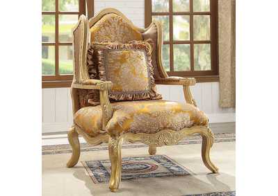 Image for Antique Light Green Arm Chair