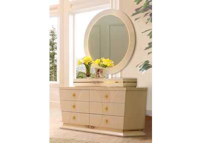 Image for White Gloss Dresser