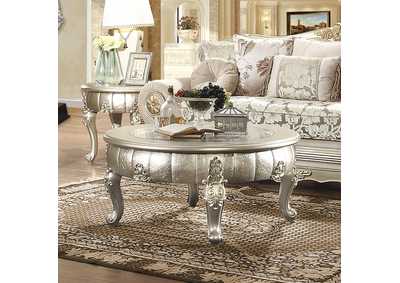 Image for Belle Silver 3 Piece Coffee Table Set