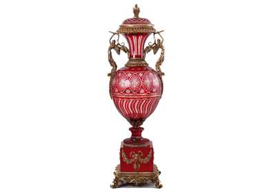 Image for Bronze - Ruby Red - Gold Ruby Palace Vase