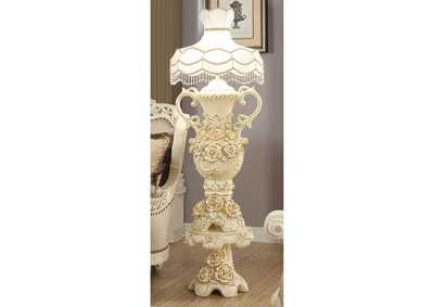 Image for Antique White & Gold 40.5" Lamp