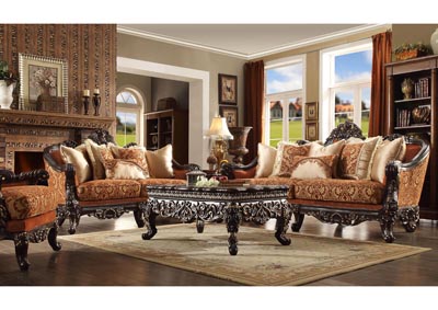 Image for Brown Mahogany Loveseat