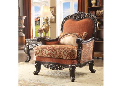 Image for Brown Mahogany Arm Chair