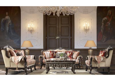 Image for Brown Mahogany Loveseat