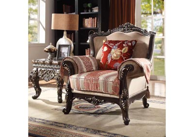 Image for Brown Mahogany Arm Chair