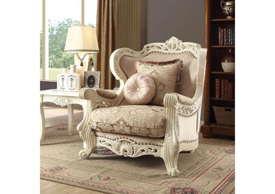 Image for Antique Ivory Arm Chair