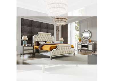 Image for Dark Silver Grey 5 Piece Bedroom Set