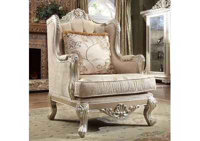 Image for Golden Silver Arm Chair