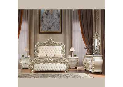Image for Metallic Champagne 5 Piece Bedroom Set