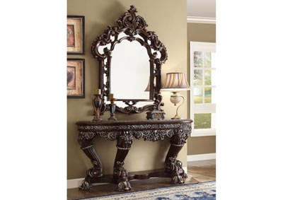 Image for Metallic Silver Console Table