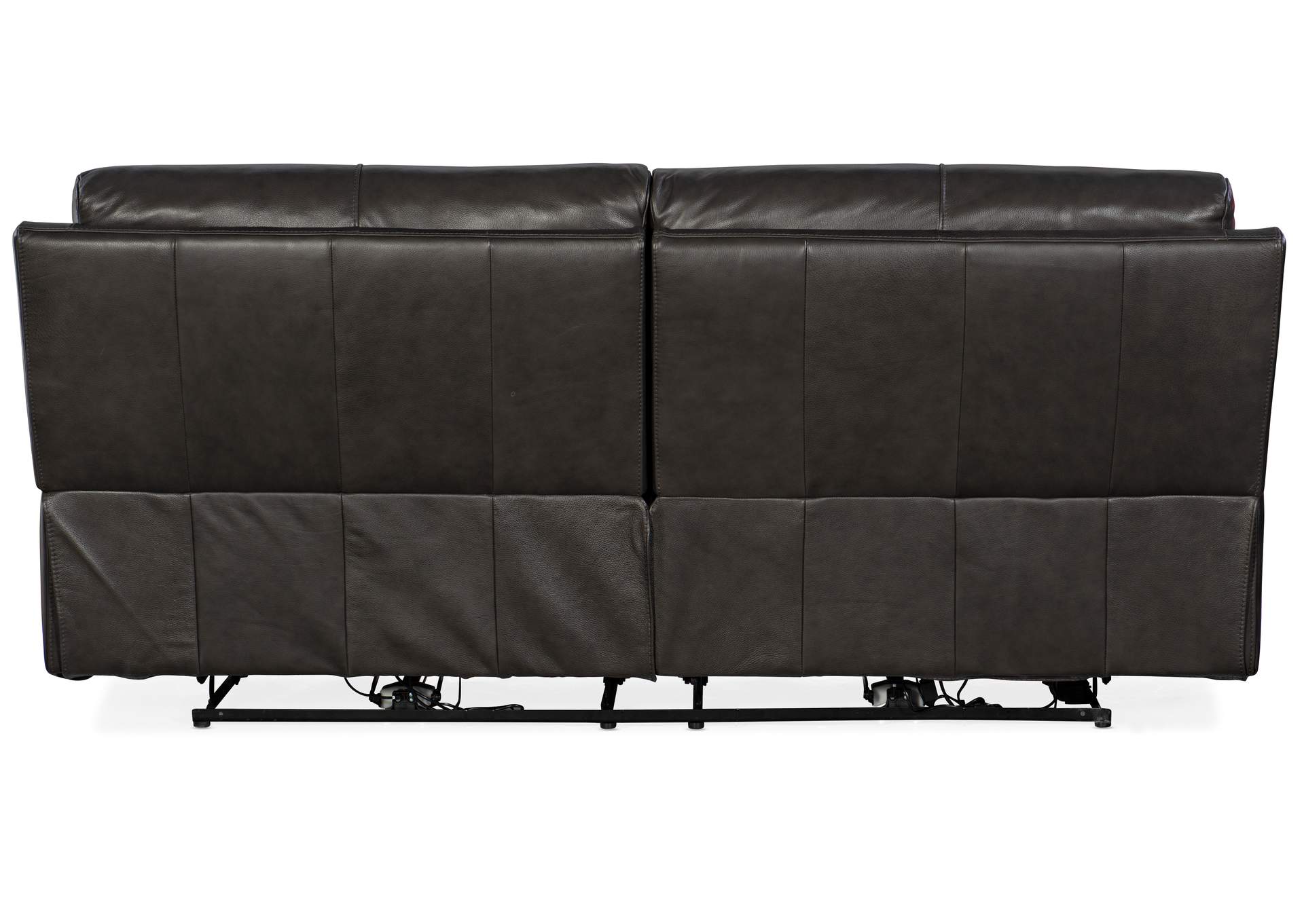 Gable Leather PWR 2 over 2 Sofa w/ PWR Headrest,Hooker Furniture
