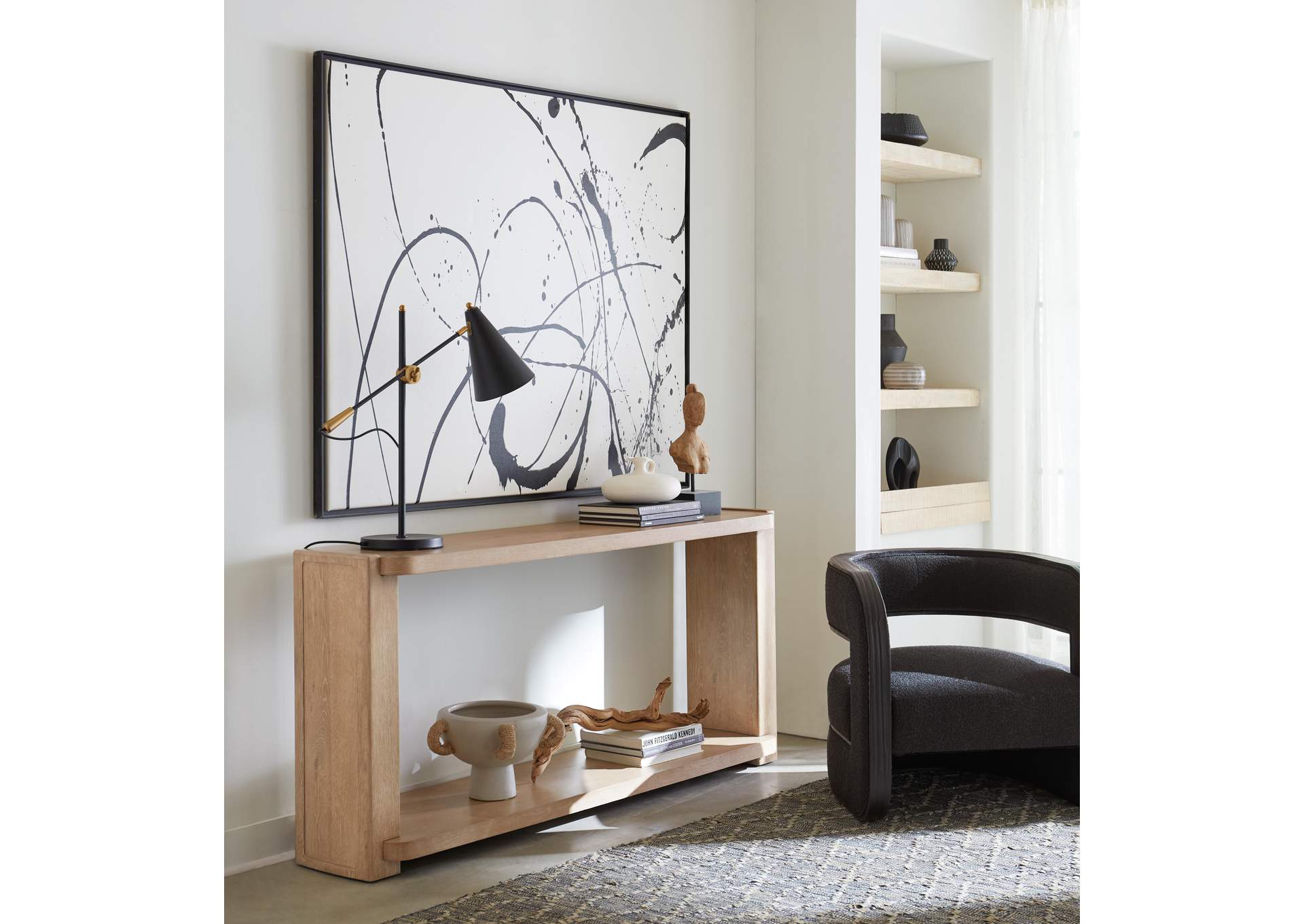 Retreat Console Table,Hooker Furniture