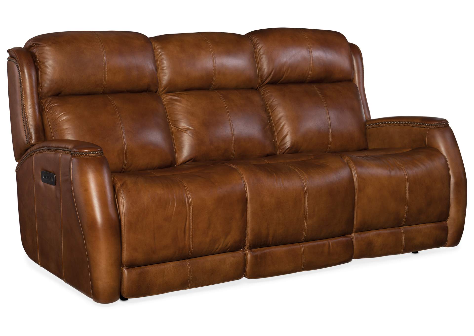 Emerson Power Recliner Sofa w/ Power Headrest,Hooker Furniture