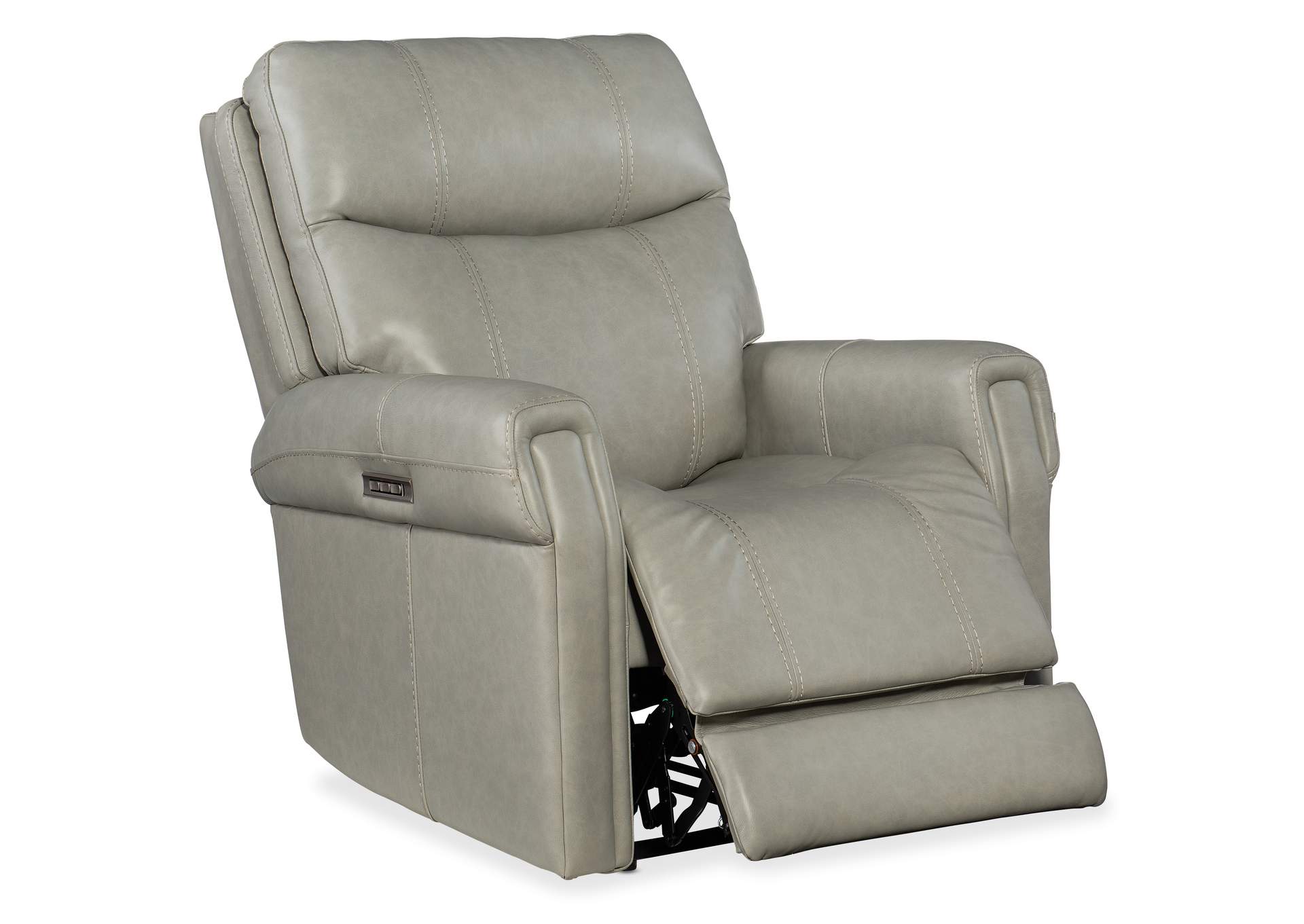 Carroll Power Recliner With Power Headrest and Lumbar,Hooker Furniture