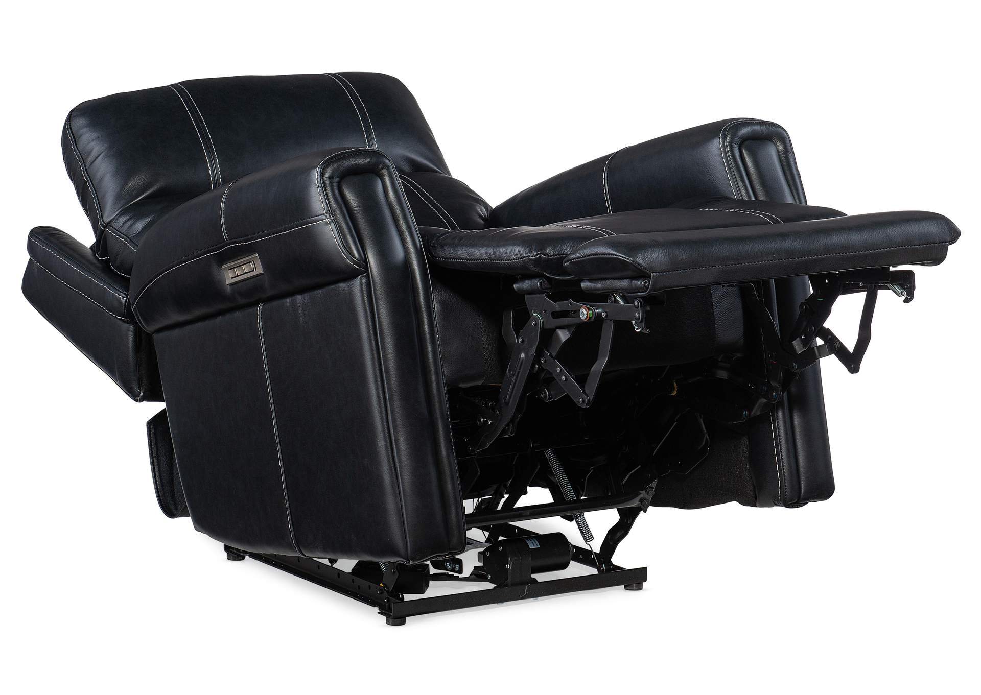 Carroll Power Recliner With Power Headrest and Lumbar,Hooker Furniture