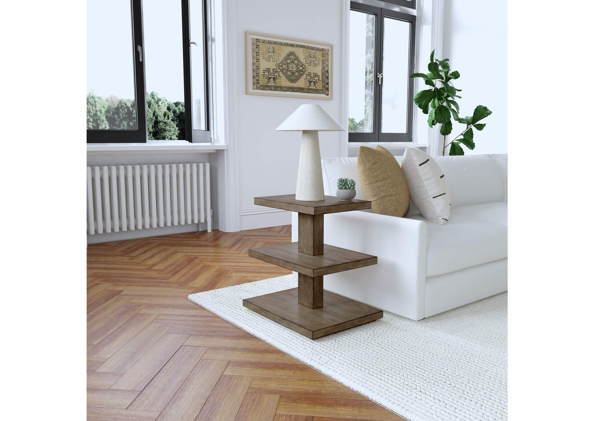 Commerce & Market Tiered Table,Hooker Furniture