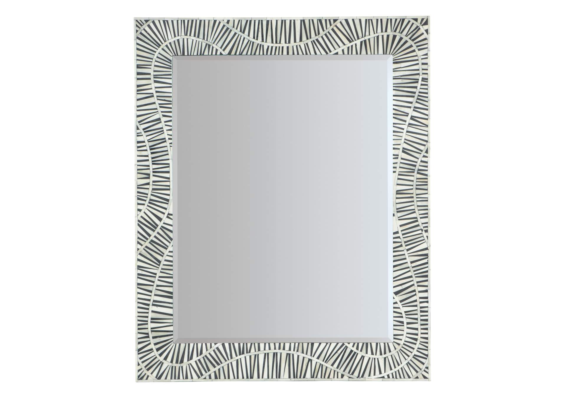 Commerce and Market Tiger Tooth Vertical Mirror,Hooker Furniture