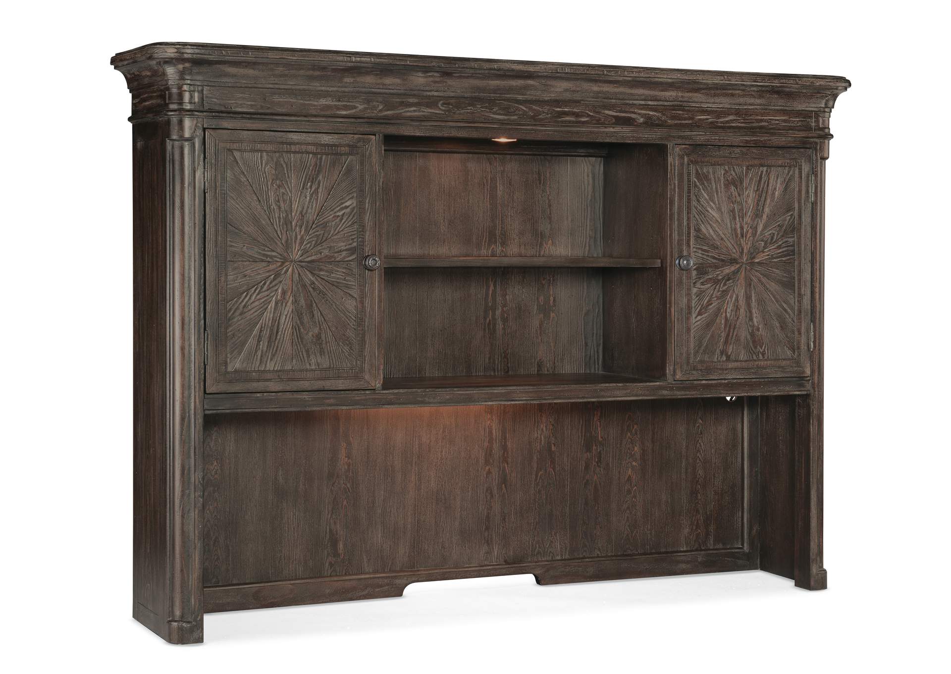 Traditions Computer Credenza Hutch,Hooker Furniture