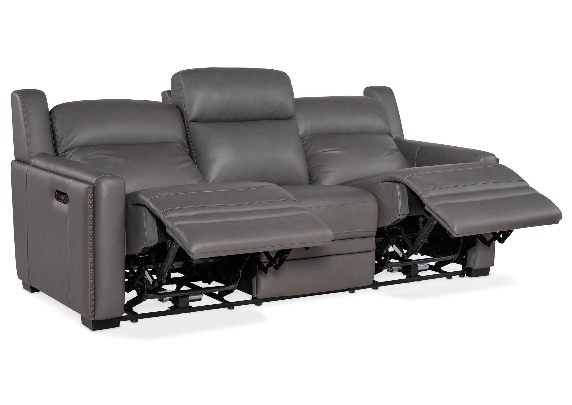 McKinley Power Sofa with Power Headrest & Lumbar,Hooker Furniture