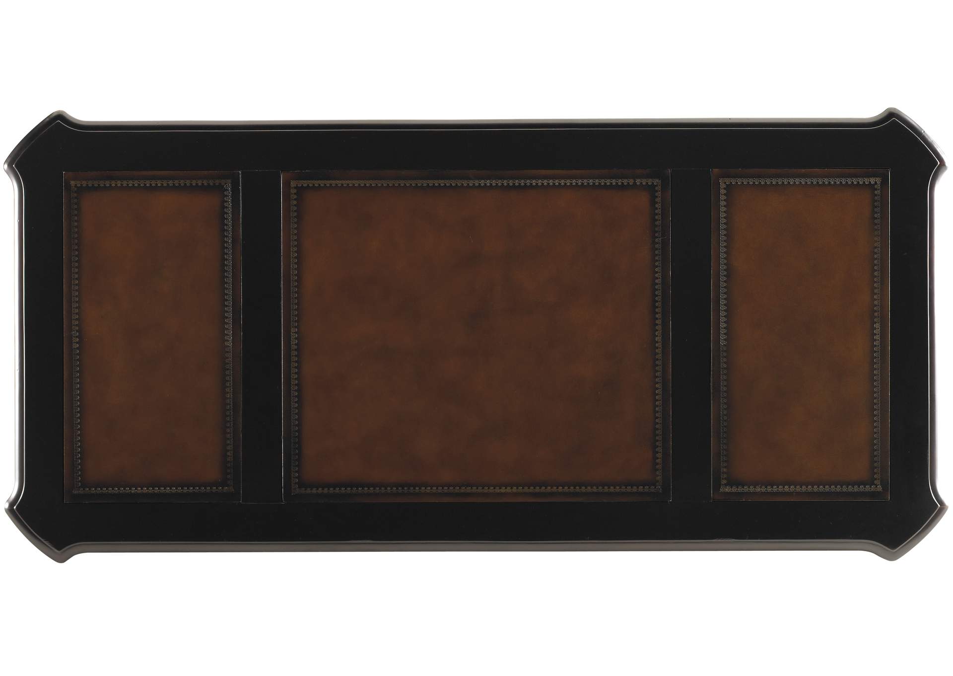 Telluride 76'' Executive Desk W - Leather Panels,Hooker Furniture