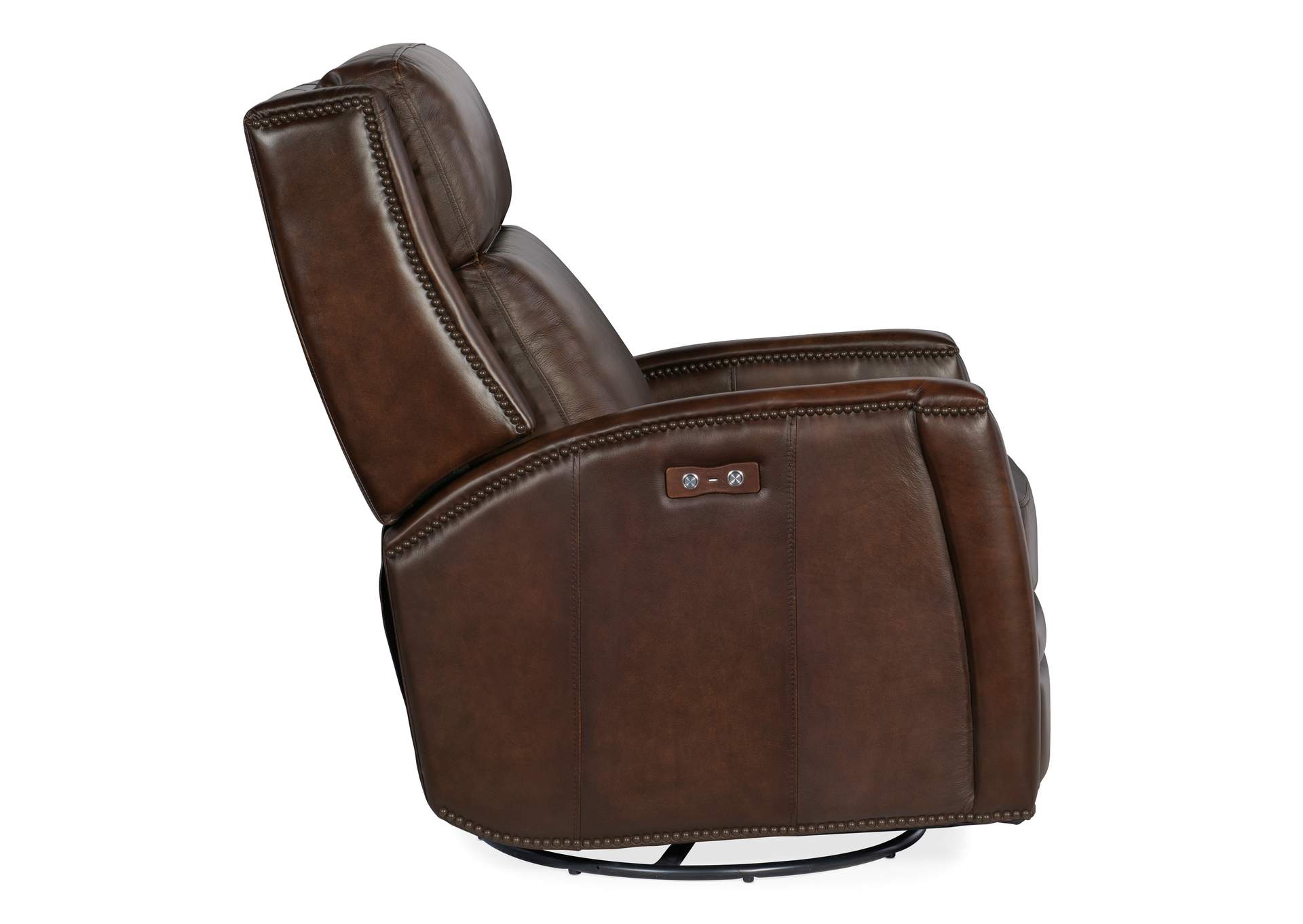 Declan Power Swivel Glider Recliner,Hooker Furniture