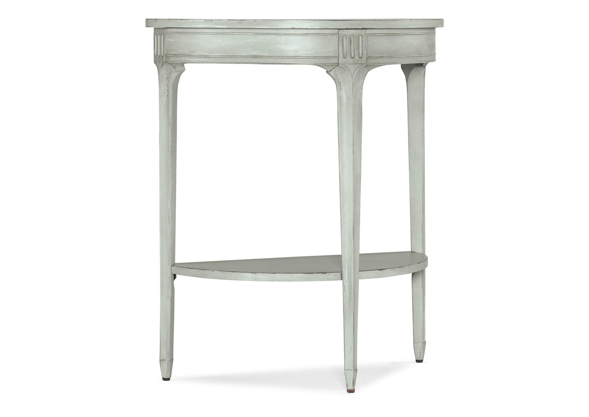 Charleston Demilune Accent Table,Hooker Furniture