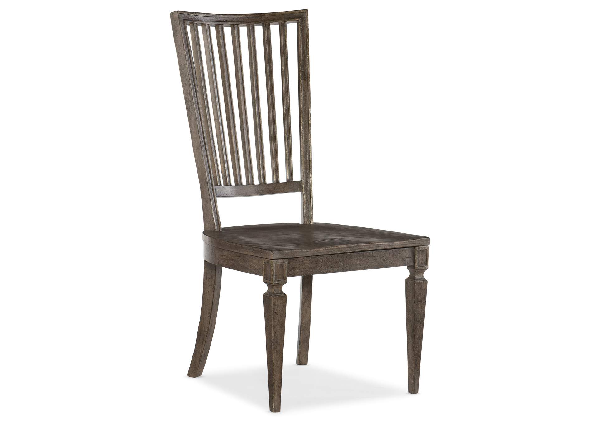 Woodlands Wood Back Side Chair - 2 per carton/price ea,Hooker Furniture