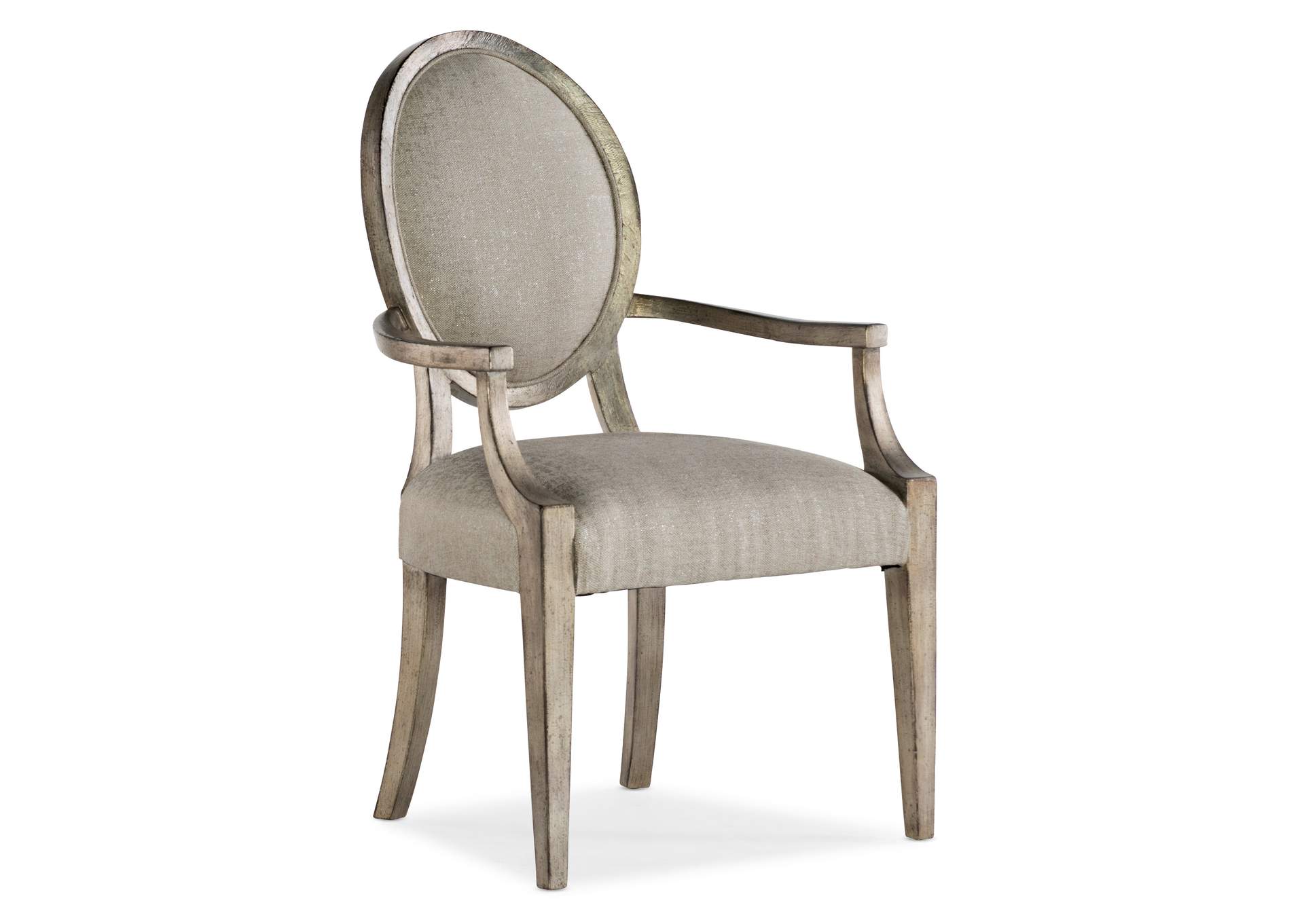 Sanctuary Romantique Oval Arm Chair - 2 per carton/price ea