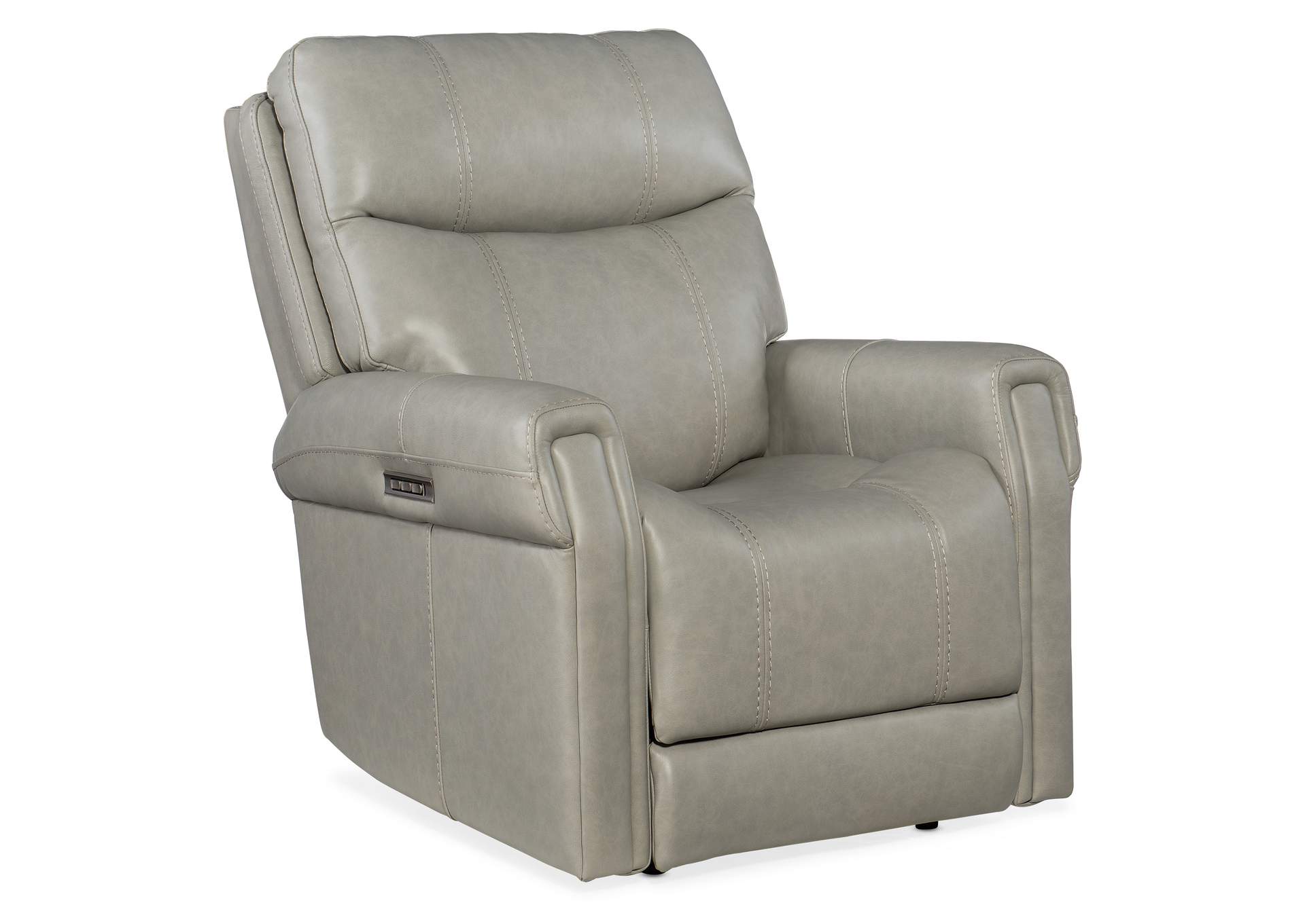 Carroll Power Recliner With Power Headrest and Lumbar,Hooker Furniture