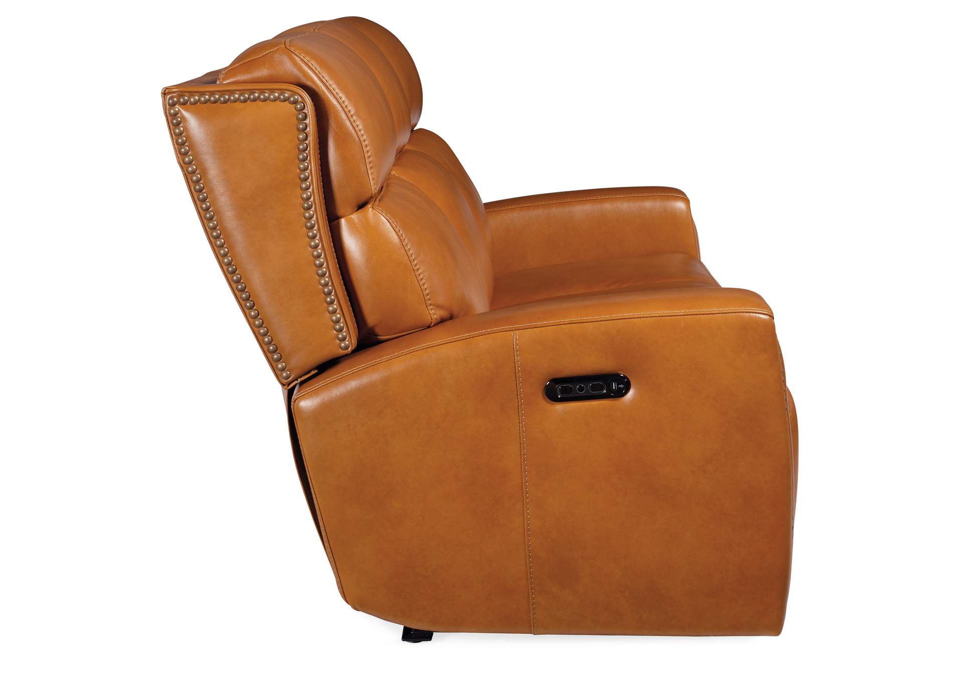 Ruthe ZeroG Power Sofa w/PH & Hidden Console,Hooker Furniture