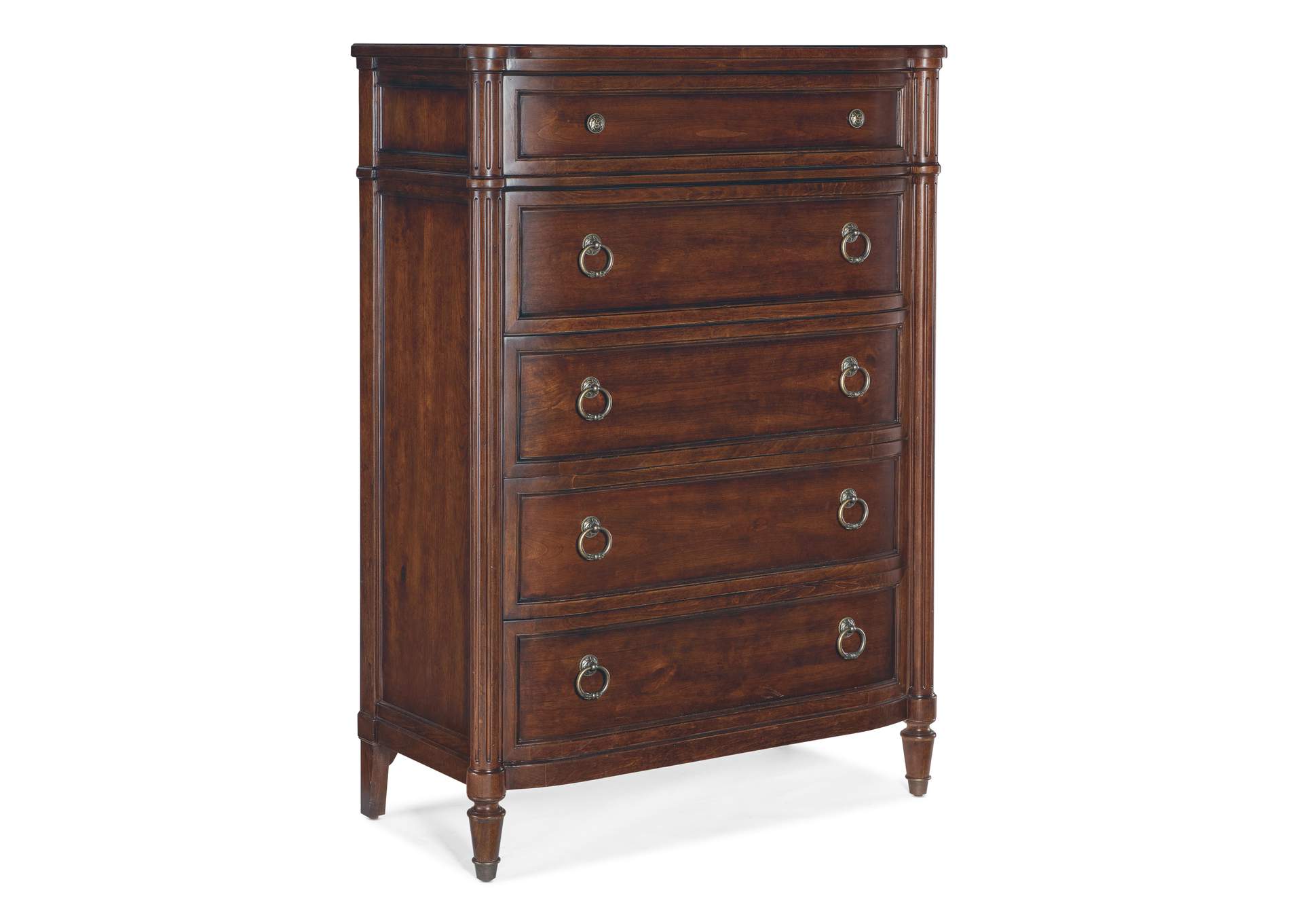 Charleston Five - Drawer Chest,Hooker Furniture