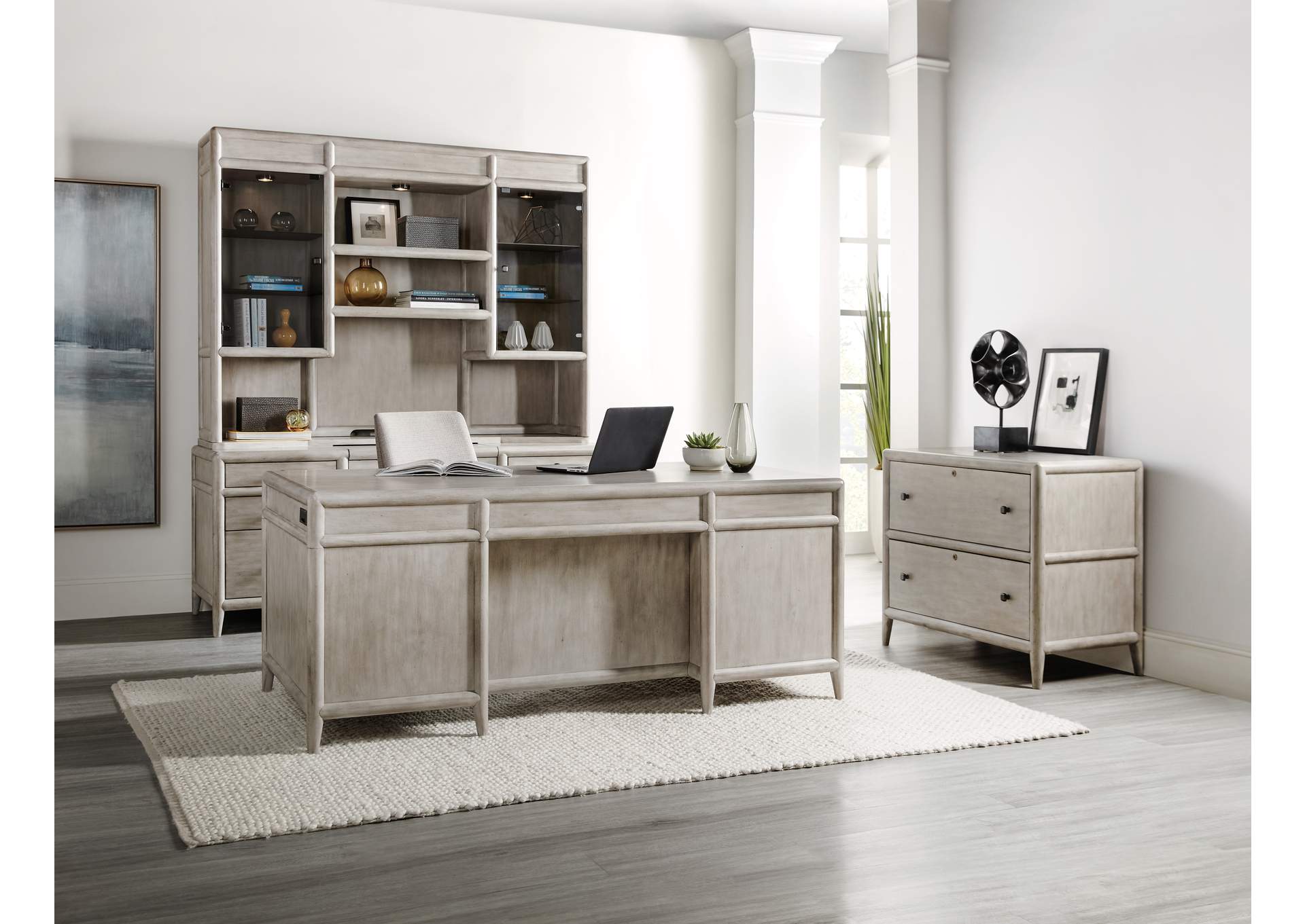Burnham Executive Desk,Hooker Furniture