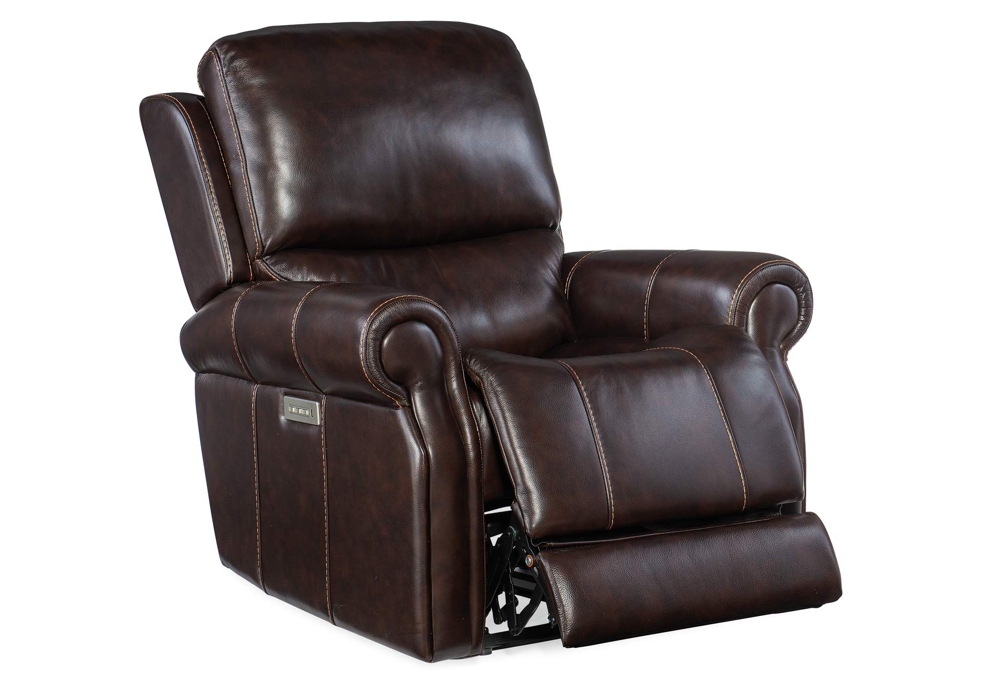 Eisley Power Recliner With Power Headrest and Lumbar,Hooker Furniture