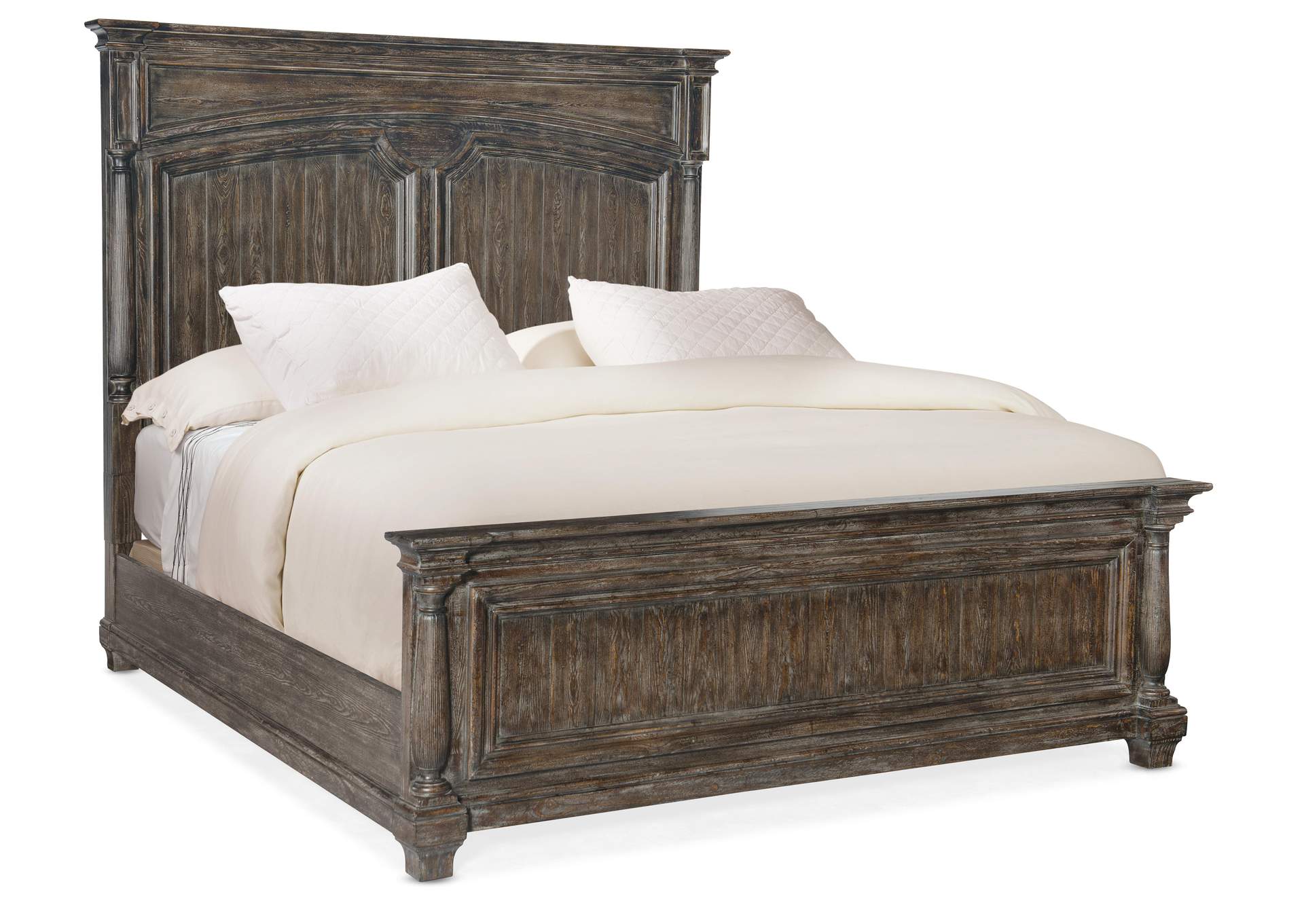 Traditions Cal King Panel Bed,Hooker Furniture