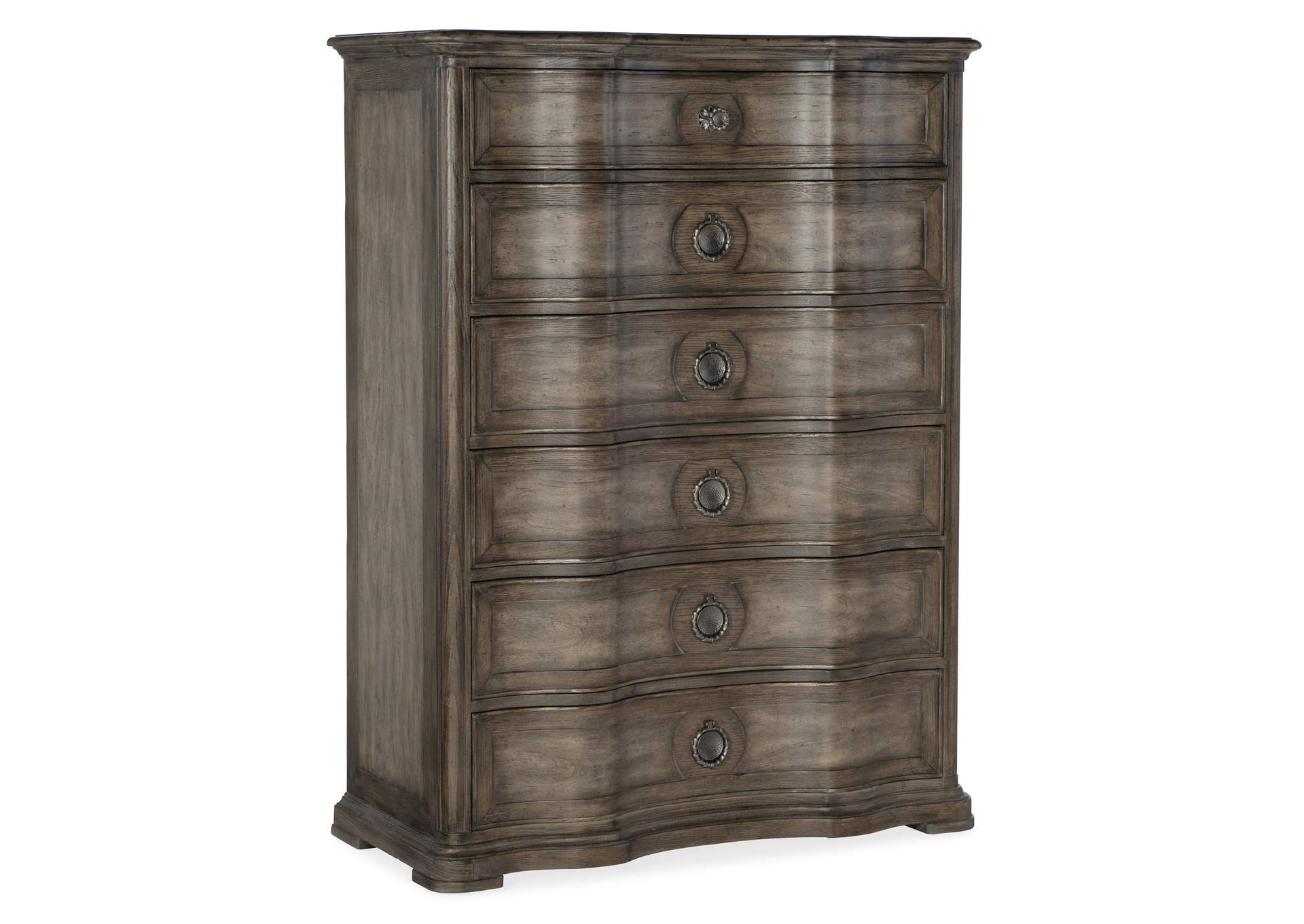 Woodlands Six - Drawer Chest,Hooker Furniture