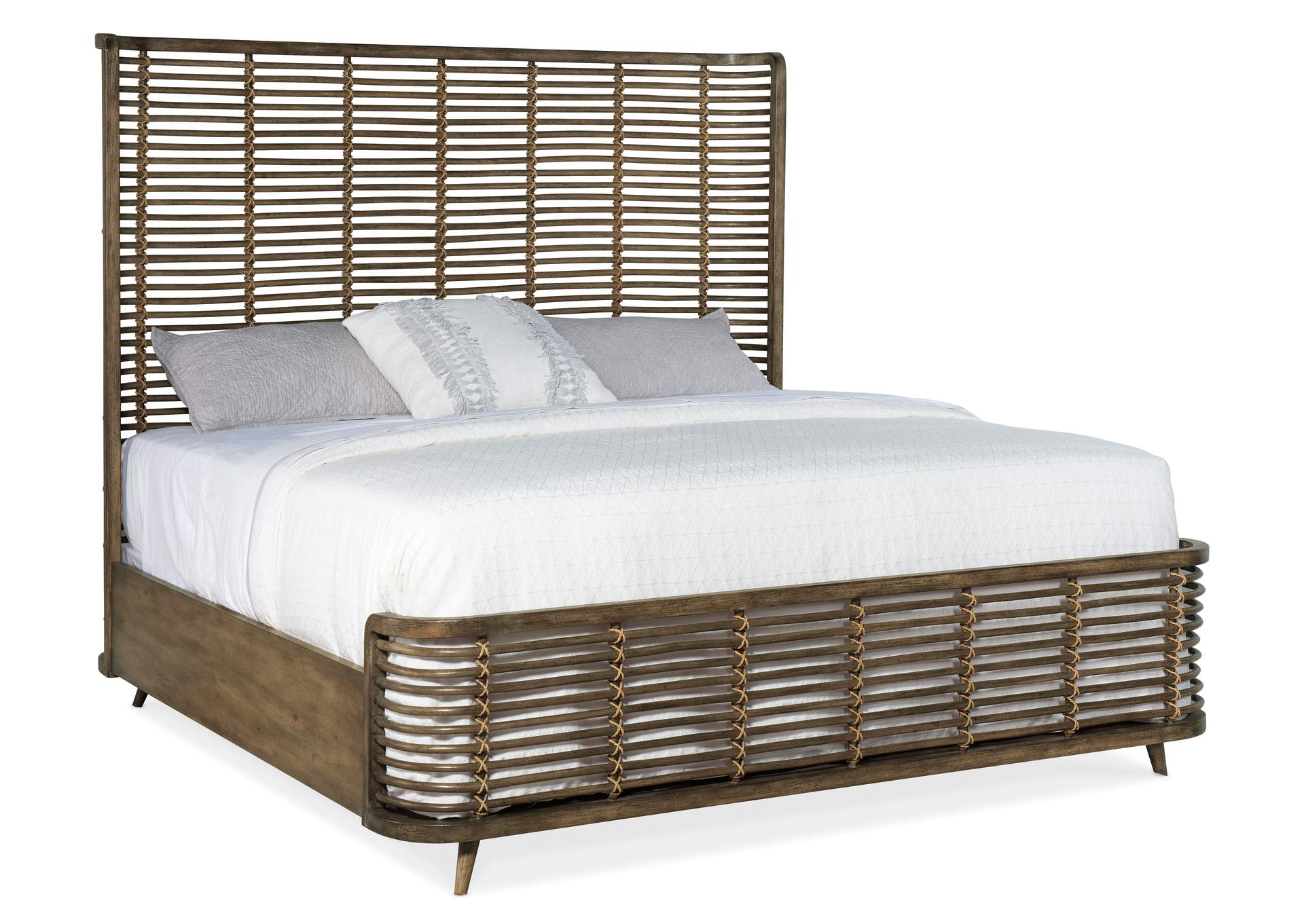 Sundance California King Rattan Bed,Hooker Furniture