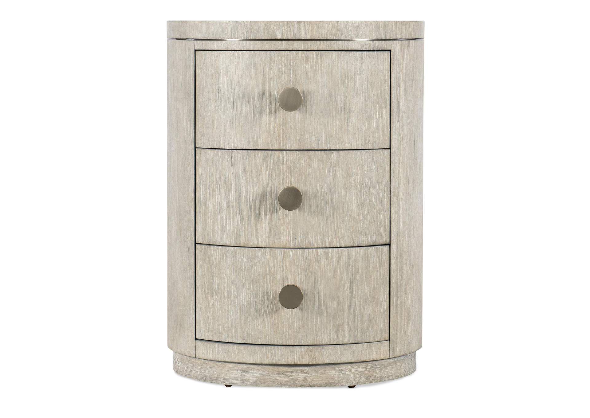 Modern Mood Round Nightstand,Hooker Furniture