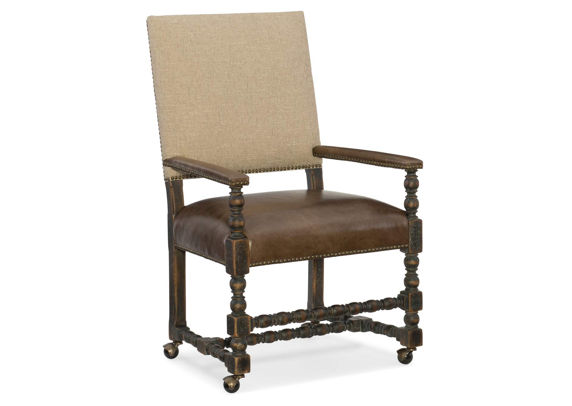 Comfort Castered Game Chair,Hooker Furniture
