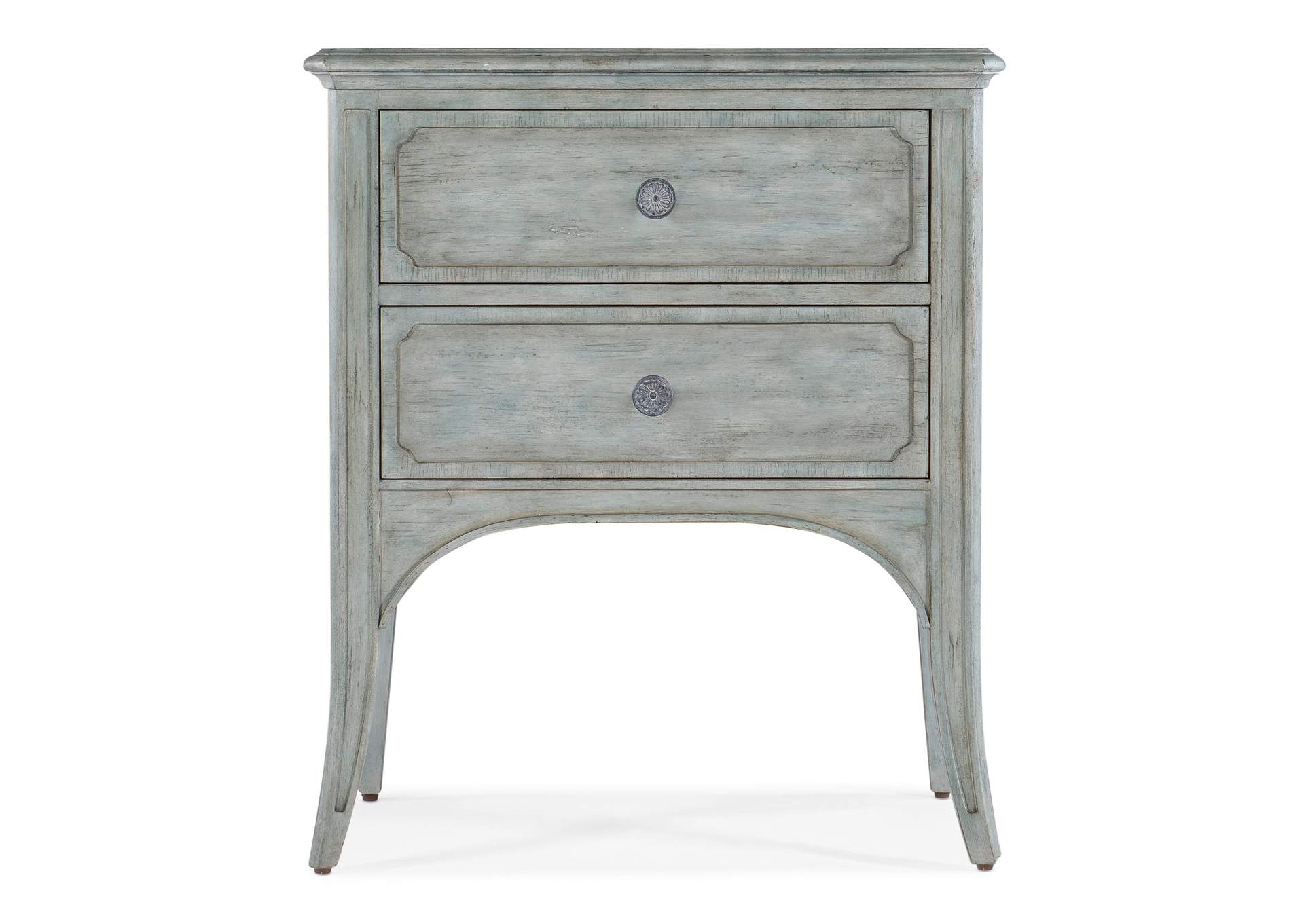 Charleston Two - Drawer Accent Table,Hooker Furniture