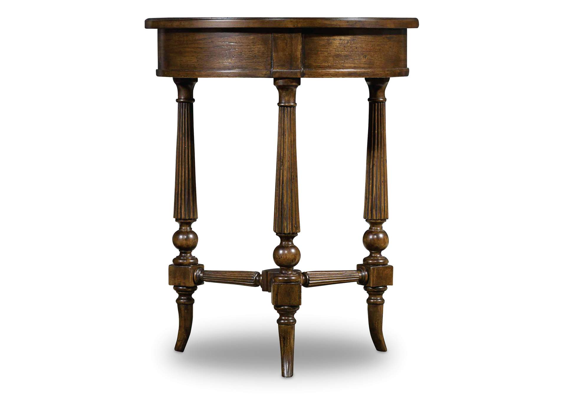 Archivist Round Accent Table,Hooker Furniture