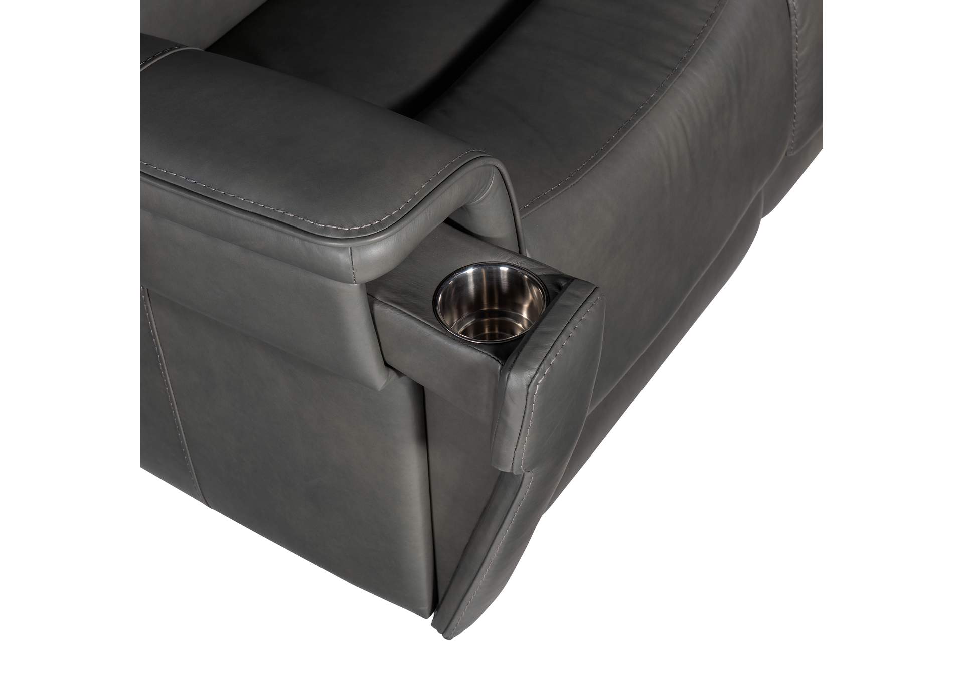 Lyra Zero Gravity Power Loveseat With Power Headrest,Hooker Furniture