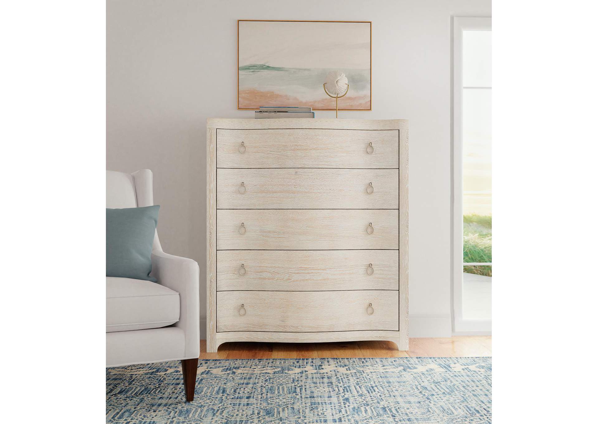 Serenity Monterey Five Drawer Chest,Hooker Furniture